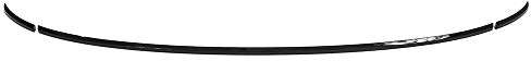 Original A6 (Typ C8 4A) Zierleisten 3-teilig Black Edition Heckklappe Rückleuchten Blackline Design, schwarz