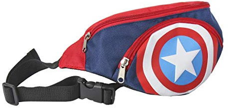 Artesania Cerda Bolso Riñonera Avengers Gürteltasche, 33 cm, Blau (Azul)