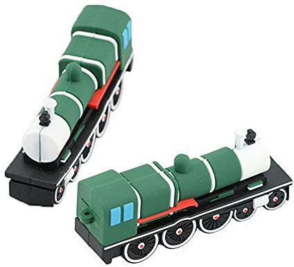 32GB Tren Forma Flash Drive USB Flash Drive Memory Stick Thum Drive USB Drive USB Flash Disco U Disco Pen Drive Memoria USB pendrive USB Disco (Verde)