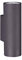 lightling modern Wandlampe Julie, 2-flammige Wandleuchte innen, Wandstrahler up and down, Wandfluter Wandspot, schwarz matt Metall, 2 x GU10 max. 35W, ø 6 cm, Höhe 18 cm