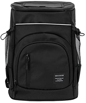 AUXDIQ Mochila Nevera Térmica Mochila de Almuerzo Impermeable Portatil Bolsa Refrigeradora para Playa Picnics Camping 30L