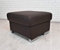 Quattro Meble Dunkelbraunes Echtleder Hocker aufklappbar mit Stauraum Sitzhocker Rindsleder Sitzwürfel 60x55 Fußhocker Polsterhocker Echt Leder Puff Leder MDR Dark Brown