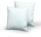 Pizuna Luxuriöser Soft-Satin 2er Pack Kissenbezug 65 x 65 cm Hellblau, 400 Fadenzahl Baumwolle Quadratisch Kissenbezüge, 100% Langstapel Baumwolle Kissenbezug (Hellblau 65x65 cm)