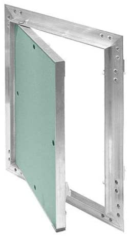 Boomerangg Plasterboard Access Panels with Aluminium Frame Inspection Hatch Revision Door All Size (KRAL-12 (400 X 400))