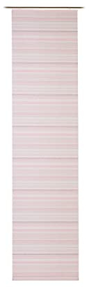 Gözze Ambiente Trendlife Russel Schiebevorhang im Köcher 60x245cm Farbe Altrosa