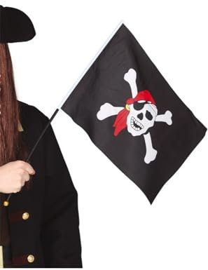 FIESTAS GUIRCA Piratenflagge Corsario