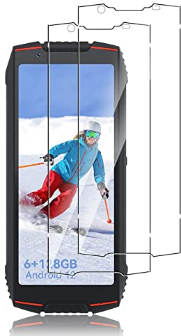 Funrae Protector de Pantalla para Cubot Kingkong Mini 3 [2 Piezas] Cristal Templado 9H Dureza HD Vidrio Templado Anti-Arañazos Antihuellas Ultra Resistent Película de Teléfono