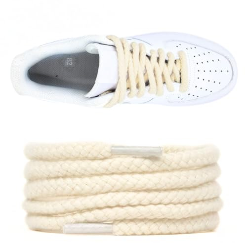 Slaace Lacets Corde 8mm Pour Sneakers - Lacets Air Force 1, Lacet Corde Air Force 1, Lacets Corde, Lacets Corde Air Force 1