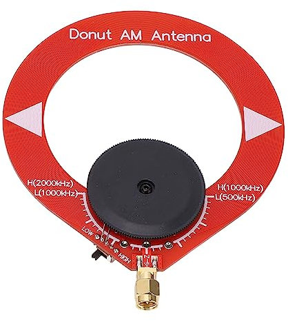Mini Loop Antenna Portable Donut AM Antenna MW Loop Antenna for MW Radio Enhance Signal Improve Reception Effect