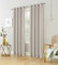 always4u Rideau Occultant Isolant Thermiques en Faux Lin, Double Rideaux Salon Moderne à Oeillets, Tissu Doux Infroissable Bon Teint, Naturel 114x213cm Lot de 2