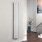 EMKE Vertikal Heizkörper Klein 1800x240mm, Oval Design Heizkörper Schmal Hoch Einlagig Röhrenheizkörper Mittelanschluss Heizung Weiß 483W