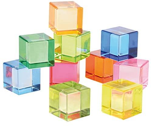 EDUPLAY Acryl Steine 10er Set Sortiert