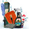 Felgenreinigung & Versiegelung Set | Sonax Felgenbeast Felgenreiniger 500ml Sonderedition + Aurum Performance Felgenbürste + Sonax Xtreme Ceramic Quick Detailer 140ml + Felgenpinsel + Waschhandschuh