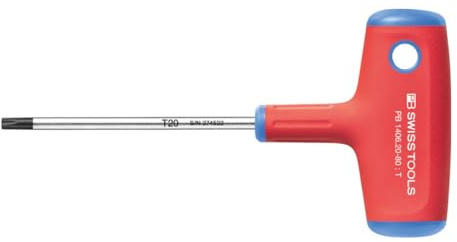 PB SWISS TOOLS Schraubendreher für Torx, mit Quergriff, Torx-Profil: TX20