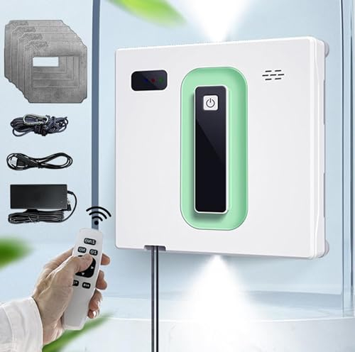 Robot Lavavetri, Robot Lavavetri Intelligente, Doppio Serbatoio Dell'acqua Da 50 Ml, Robot Lavavetri Intelligente Con Aspirazione Potente Da 3000 Pa, Supporto APP Robot Lavavetri Con Telecomando, Ada