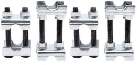 Xiuganpo 4 Pack Coil Spacers, 2 Way Adjustable Spring Spacer, 1in to 2in Lift Or Lower Spring Spacer Coil Spring Compressor, Strut Shock Absorber for Truck Car