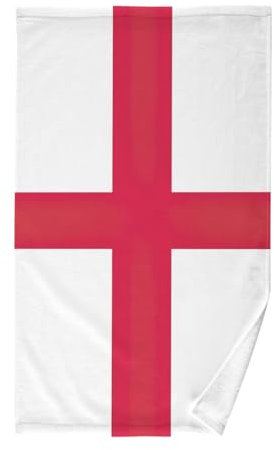 CHIFIGNO Toallas de mano decorativas con la bandera nacional de Inglaterra, lindas toallas de cocina de algodón, toallas de mano para baño, toalla de gimnasio, 16 x 28 pulgadas