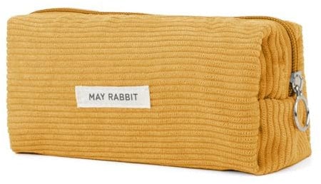 GMYIAK Kord-Bleistifttasche FedermäPpchen MäDchen GroßEs FedermäPpchen Mit ReißVerschluss FüR Jungen MäDchen Erwachsene Studium Must Haves Schule Schulsachen Aesthetic MäPpchen Teenager(Gelb)