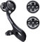 CYCLAMI Supporto Manubrio Bici per Garmin Edge GPS Bike Computer, XOSS G/G+, iGPSPORT Computer GPS con Gopro Supporto e Fotocamera Adattatore (M6W)