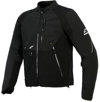 Alpinestars Provoke Motorrad Textiljacke, schwarz, M