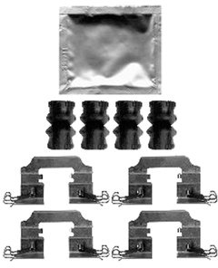 Borg & Beck BBK1608 Fitting Kit - Pads To Fit Renault Scenic III 02/09-