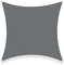 SUNNY GUARD Voile d'ombrage Rectangulaire 3x3m HDPE Respirant Toile Ombrage Une Protection des Rayons UV pour Patio Jardin, Terrasse,Extérieur,Balcon, Gris Anthracite