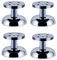 Pieds de Support en Acier Inoxydable Pieds de Table de Chevet Pieds d'armoire Xuanguang Pieds d'armoire Table Basse en Verre Les Pieds d'armoire Peuvent être ajustés 4 par Groupe