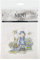 ITD Collection - Mini Reispapier Kreatives Set 14,8 x 14,8 cm (6 Blätter), Decoupage Reispapiere für Basteln, Papier zum Dekoration, Mehrfarbig (RSM014)