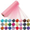 Trimming Shop Organza-Rolle, schneedurchsichtig, 25 m x 29 cm große Organza-Rolle für Stuhlschärpe, Tischläufer, Weihnachtsfeier, Hochzeitsdekoration, Bastelprojekte, Babyrosa