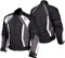 l&j Motorradjacke - Jacke mit herausnehmbaren Protektoren - Textil Motorrad Jacke Biker Chopper (s)