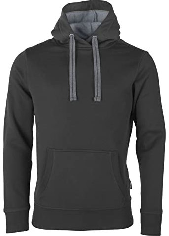 HRM Herren Unisex Sweat, Dunkelgrau, S EU