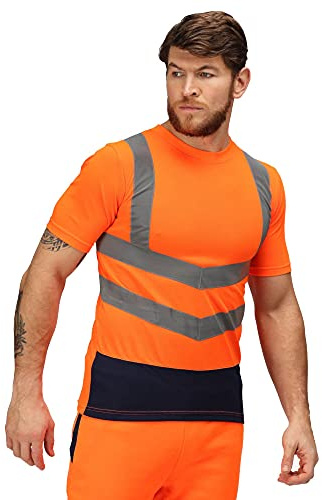 Regatta Professional Mens Hi Vis Short Sleeve T Shirt
