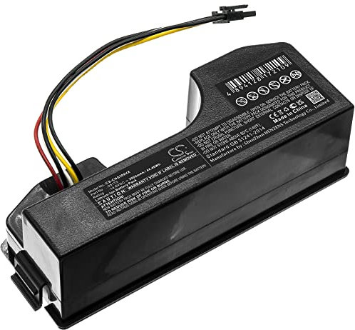 TECHTEK Batería 3000mAh Compatible con [Panoramic] 2690, para [CECOTEC] Conga 1690, Conga 1690 Pro, 1890, 2090, 2290, 2690, 3090, 3090 Laser, 3091, FBA