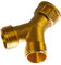 Brass Washing Machine Y Piece Splitter 2 Way Connector Dishwasher Appliances