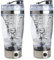 Cusstally 2 x 450 ml Elektrischer Eiweiß-Shaker USB Shaker Milchflaschen, Kaffeemischer, Bewegung, Vortex Tornado, Rührwerk
