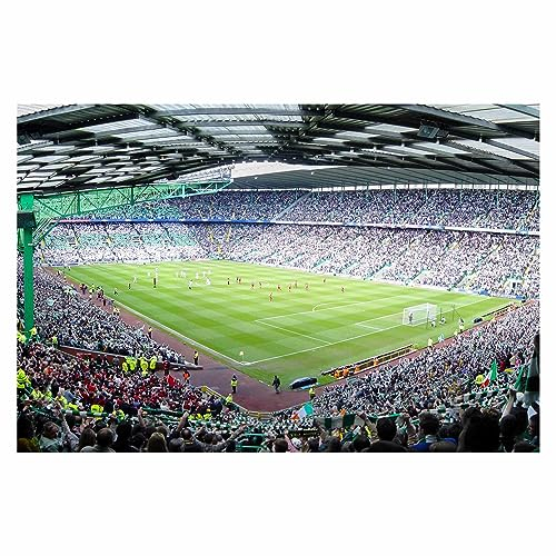 Bilderwelten Fototapete Fußballstadion 320x480 cm Vlies-Tapete XXL Premium Wandtapete Wanddekoration Wohnzimmer Schlafzimmer