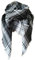 FIFTHAVE Schal Damen Scarf Women Tuch Schal Winterschal Karo Herbst Strickschal Weich Warmer Deckenschal Poncho Cape Herbstschal Dreieckstuch Grau