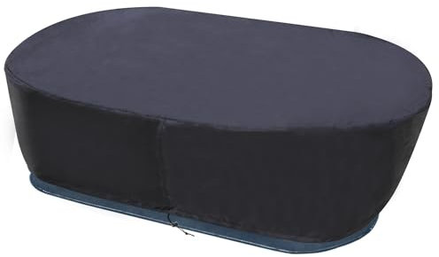 YUJHON Cubierta ovalada para tanque de agua, terapia de hielo, cubierta de baño de hielo, cubierta de agua fría, hecha de Oxford impermeable 420D para mantener tu tanque de agua, bañera, piscina