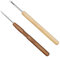 Ryaupy 4mm&3,5mm Häkelnadeln, Holzgriff Häkelnadel-Set, Häkelnadel-Set für Anfänger, ergonomische Holzgriffe zum Häkeln mit Maschenmarkierern für Anfänger DIY