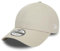 New Era - Kappe Cap Baseballcap - gebogener Schirm - Strapback Metallschnalle - Blanko - beige - One-Size