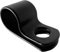 Evoges 7+mm Black Pyro Soft Skin LSF Low Smoke & Fumes Cable Clips, Pack of 50