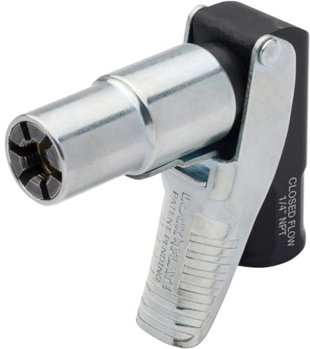 LockNFlate® 90-Degree Air Chuck Parent (Closed Flow 90°)