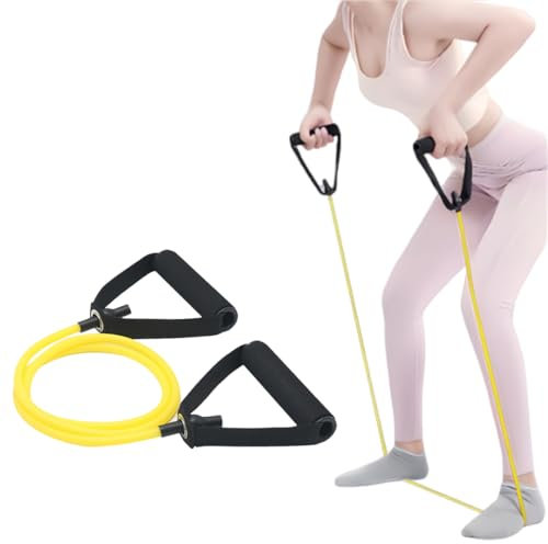 IKOPFLN Cuerda elástica elástica para fitness, cuerda elástica para fitness, articulación de fitness para adultos, se puede utilizar para yoga, fitness y entrenamiento.