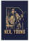 SANWYA Neil Young Kunstposter auf Leinwand, Wandkunst, Wohnzimmer, Promi-Poster, ungerahmt, 40 x 60 cm