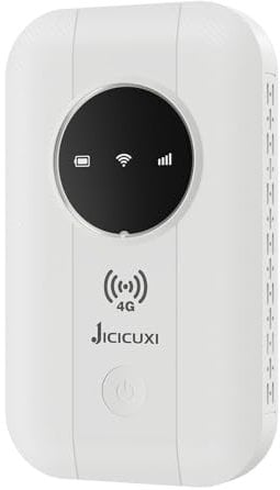 4G MiFi Router,Portable Travel WiFi with SIM Card Slot,150 Mbit/s Mobile WiFi Hotspot Dongle Typ-C, 3650mAh Battery, Portable Wifi Router Connect ten devices simultaneously