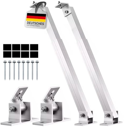 SIGA Solarmodul Halterung Flachdach für 1x Solarpanel 15-30° Aufständerung