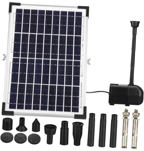 POPETPOP Pompa Fontana per Esterno Resistente Intemperie Pompa per Fontanelle Piscina Kit per Fontana Decorativa Outdoor