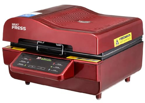 Luzphened 3D Vaccum Sublimation Heat Press Machine Sublimation Machine Kit 2800W 3D Mugs Vacuum Sublimation Heat Press Machine for Mugs, Plates, Phone Cases