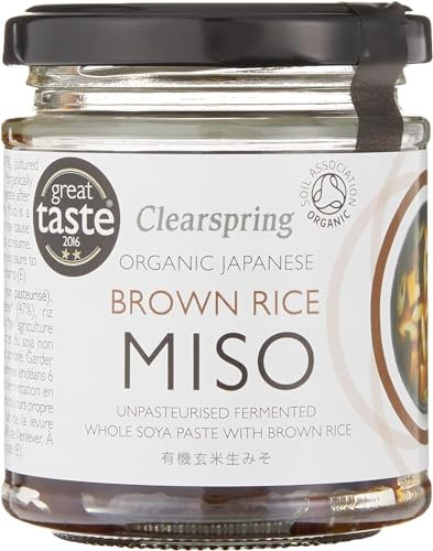 Clearspring Unpasteurised Organic Japanese Brown Rice Miso Paste 150g