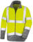 Result Herren Safeguard Micro Fleece Jacke, Gelb (Gelb/Wg Grau), XXXXL